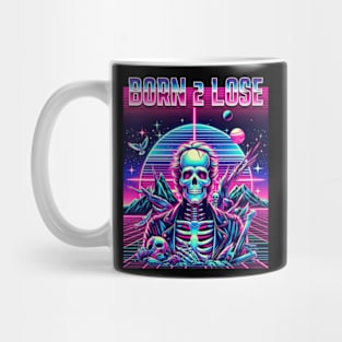 Futuristic post-apocalyptic landscape for those born 2 lose. Mug